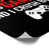 兄貴とゲーマー - PCゲーマー コンソールゲーム好き ポスター (角)