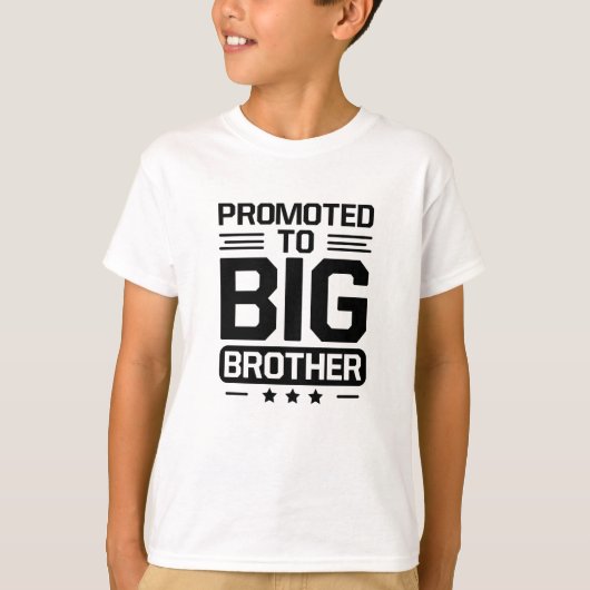 兄貴に昇格 Tシャツ (正面)