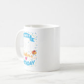 兄貴の誕生日だって落ち着いてられない コーヒーマグカップ (正面左)