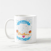 兄貴の誕生日だって落ち着いてられない コーヒーマグカップ (左)