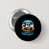 兄貴の誕生日だって落ち着いてられない 缶バッジ (正面&裏面)