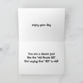 兄貴は40クラシックだ カード (内部)