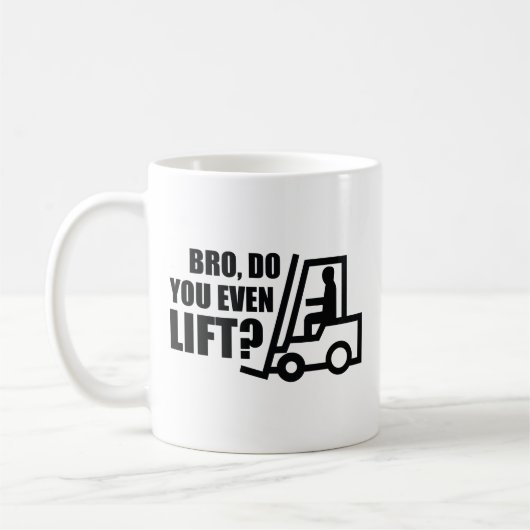 兄貴も持ち上げてる?コーヒーマグ コーヒーマグカップ (左)