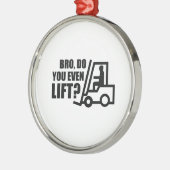 兄貴も持ち上げてる? メタルオーナメント (左)