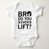 兄貴も持ち上げる? ベビーボディスーツ (正面)