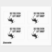 兄貴スキーのリフトも持ってる? 長方形シール (シート)