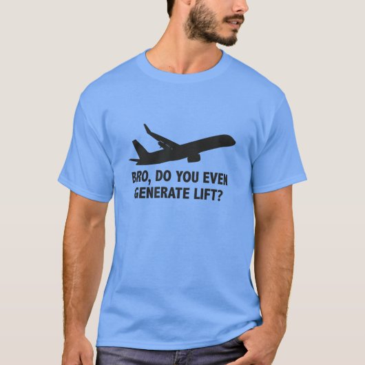 兄貴リフトも出すの? Tシャツ (正面)