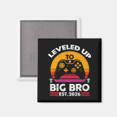 兄貴レベルアップ2026 面白い兄貴宣言 マグネット (正面/裏面)