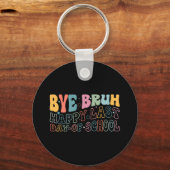 兄貴、学校最後の日おめでとう面白いミーム教師S キーホルダー (正面)