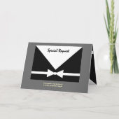 兄貴 - 特別な依頼 - 俺の最高の男になってくれ 招待状 (裏面)