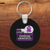 兄Puの記憶の薬物の過剰摂取認識度 キーホルダー (正面)