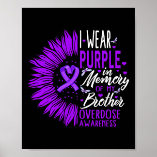 兄Puの記憶の薬物の過剰摂取認識度 ポスター