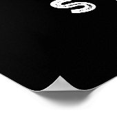 充填Steamy おもしろい Dimsum Bao Pun Dark BG ポスター (角)