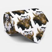 充満株式市場のBull力のタイ ネクタイ (ロール)