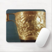 充満雄牛を描写するコップ マウスパッド (マウス)