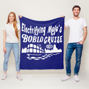 充電のMojoのBobloのボートの巡航毛布 フリースブランケット