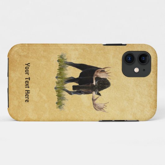 充電ブルムース Case-Mate iPhoneケース (裏面(横))