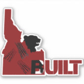 充電ベアステッカー シール (正面)