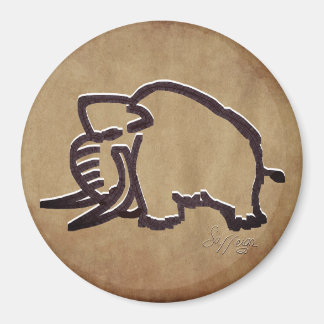 充電マンモス マグネット