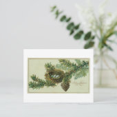 充電メリーヴィンテージグリーティングカード シーズンポストカード (スタンド正面)