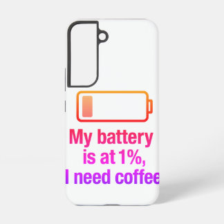 充電モードがアクティブ – 電源を入れたままにする！ SAMSUNG GALAXY S22ケース