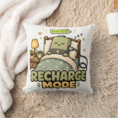 充電モード | 眠い電池のあったかミニマリストデザイン クッション (ブランケット)