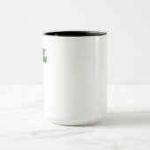 充電中につき空っぽではありません - やる気を起こさせるコーヒー マグカップ (中央)