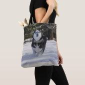 充電中 トートバッグ (クローズアップ)