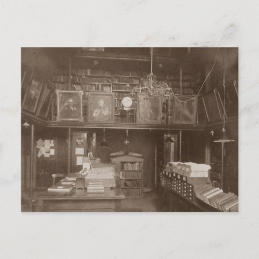 充電台のはがき ポストカード (正面)