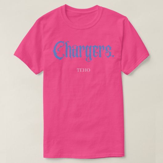 充電器が最高のTEHO 1 Tシャツ (デザイン正面)