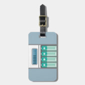 充電器 ラゲッジタグ (正面縦)