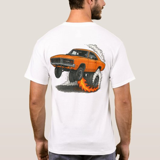 充電器 Tシャツ (裏面)