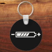 充電済み – バッテリ太陽のハイブリッド電気 キーホルダー (正面)