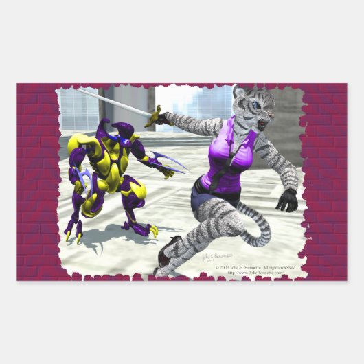 充電点長長方形ステッカー 長方形シール (正面)