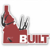 充電降圧ステッカー シール (正面)