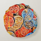 充電 ラウンドクッション (裏面)