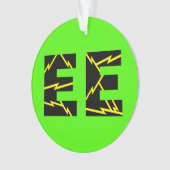 充電EE電気エンジニアリング オーナメント (正面)