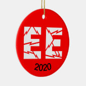 充電EE電気エンジニアリング セラミックオーナメント (右)