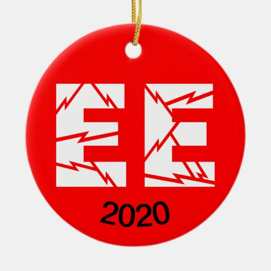 充電EE電気エンジニアリング セラミックオーナメント (正面)