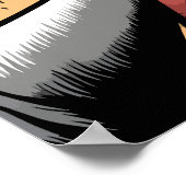 充電Rhino漫画 – ワイルドパワーと危険 ポスター (角)