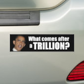 兆の後で何が来ますか。 バンパーステッカー (車上)