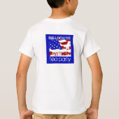 兆の後で何が来ますか。 Tシャツ (裏面)