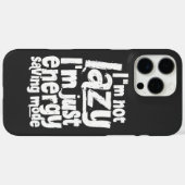 先おもしろい延引用文 Case-Mate iPhoneケース (裏面 (横))