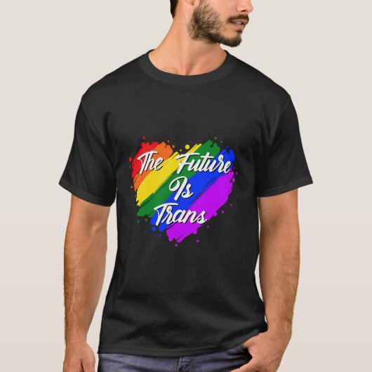 先が行き過ぎだ Tシャツ (正面)