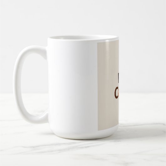 "先にコーヒーを" - 一日の活力源に コーヒーマグカップ (左)