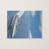 先に速度のボート競争 ジグソーパズル (横)