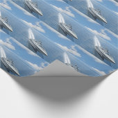 先に速度のボート競争 ラッピングペーパー (角)