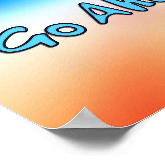 先に進む ポスター (角)