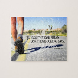 「先の道を知る」感動的引用文 ジグソーパズル