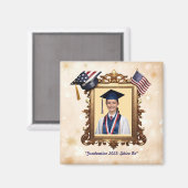 「先はっきりしたに進む」 マグネット (正面/裏面)